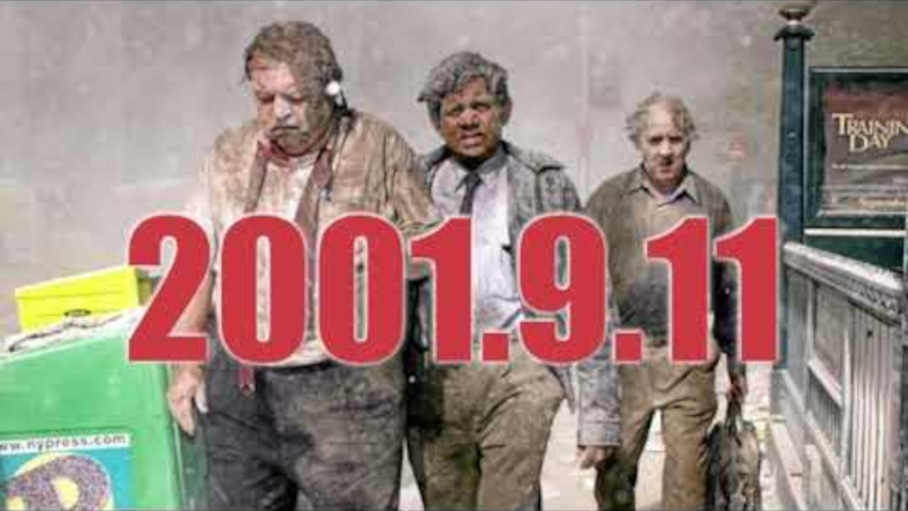 911 dust covered men